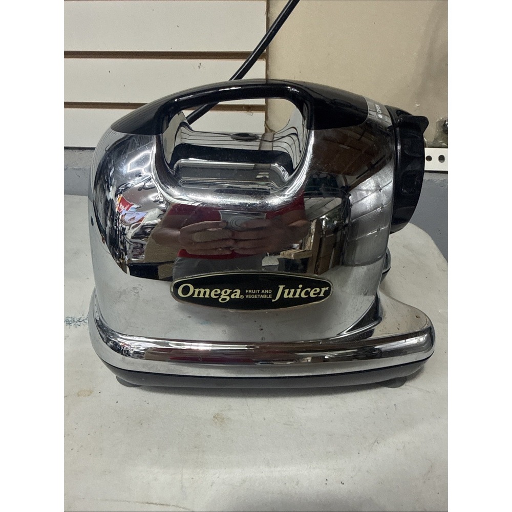 Omega 8006 Juicer Masticating Extractor Motor Base Chrome 150W Replacement Part